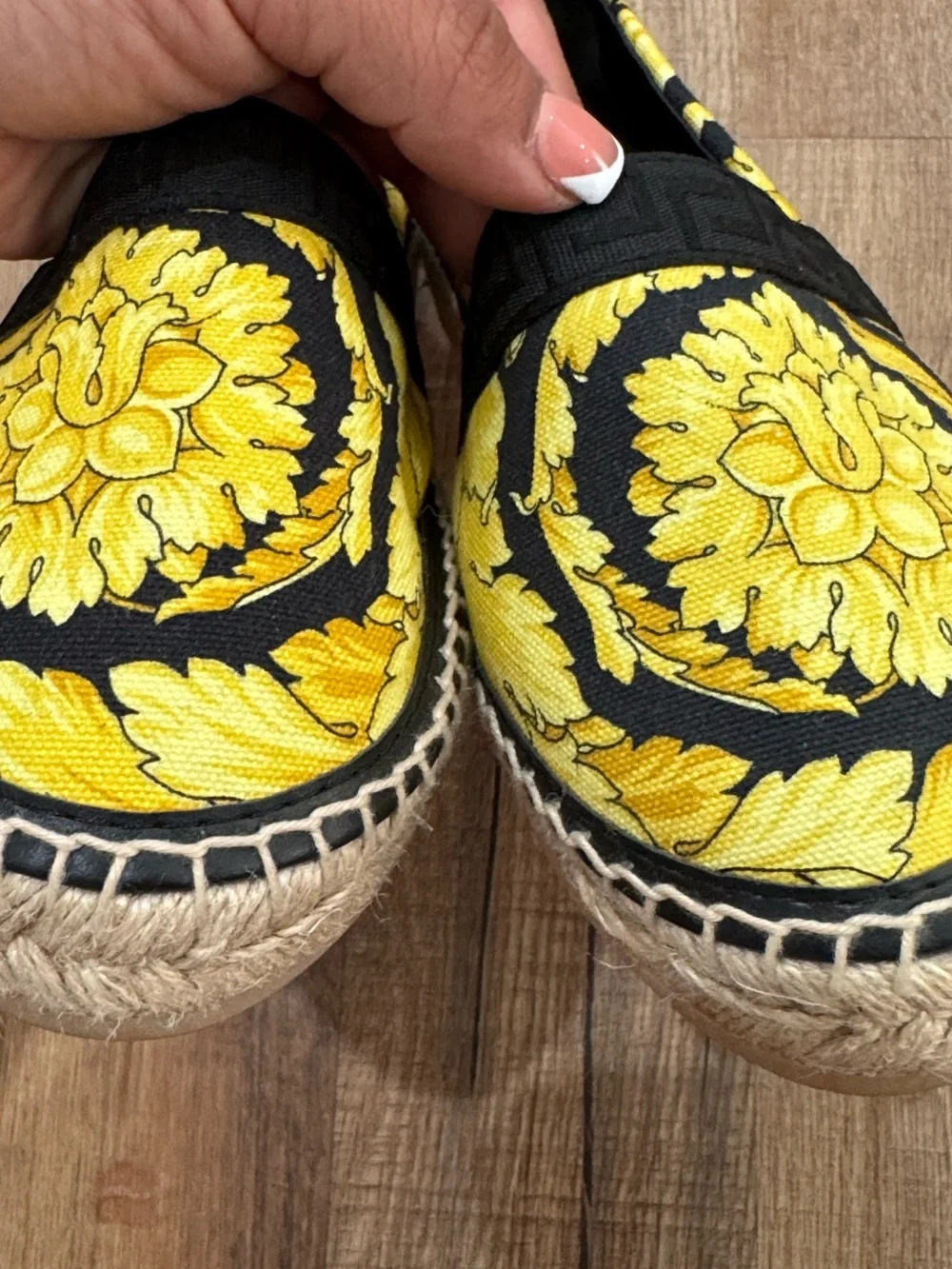 Versace women espadrille